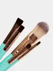 Небесно-голубой набор кистей для макияжа, 20 штук