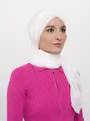 Готовый платок на никах/Готовый платок /головной убор/тюрбан женский/капор /мусульманская