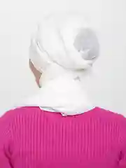 Готовый платок на никах/Готовый платок /головной убор/тюрбан женский/капор /мусульманская