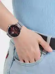 Коричневый женские кварцевые часы