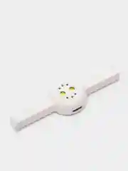 Белый led сушилка с магнитом для маникюра кошачий глаз