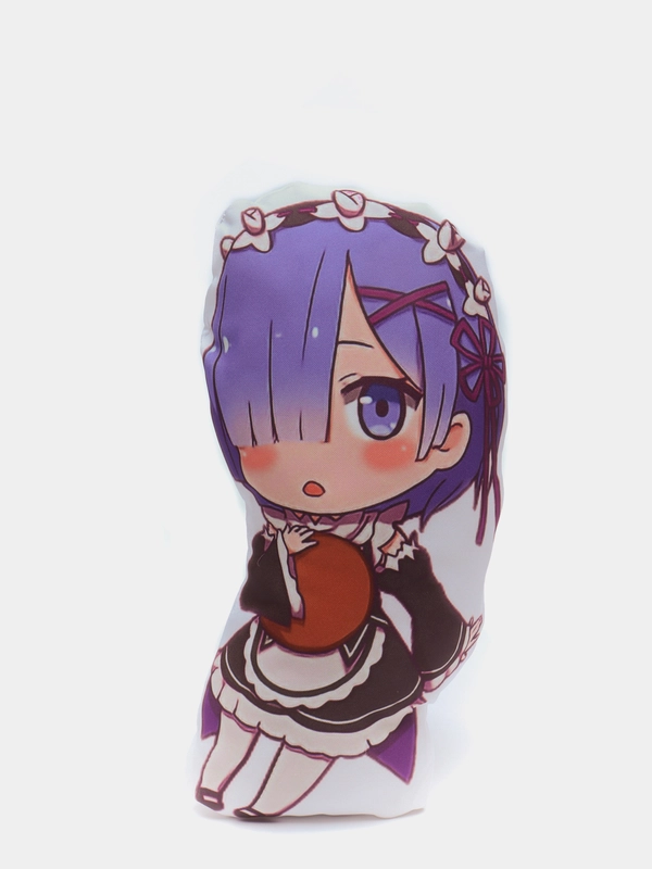 Фигурная подушка-дакимакура по аниме "Re:Zero. Жизнь с нуля в альтернативном мире"