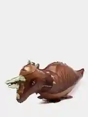 Коричневый воздушный шар "Динозавр"