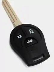 Корпус на штатный ключ прямой с лезвием Nissan (N220)