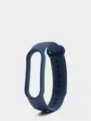 Темно-синий силиконовый ремешок для Xiaomi Mi Band 5, Mi Band 6, ми банд 5/6