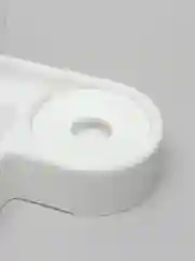 Белый миска угловая для домашних животных