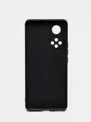 Черный силиконовый чехол Honor 50, однотонный, с защитой камеры