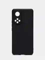 Черный силиконовый чехол Honor 50, однотонный, с защитой камеры