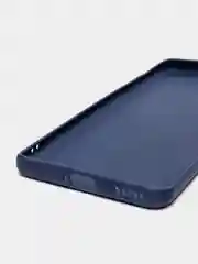 Темно-синий силиконовый чехол Honor 50, однотонный, с защитой камеры