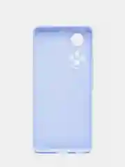 Небесно-голубой силиконовый чехол Honor 50, однотонный, с защитой камеры