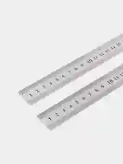 Линейка измерительная из легированной стали, металлическая, 500 мм