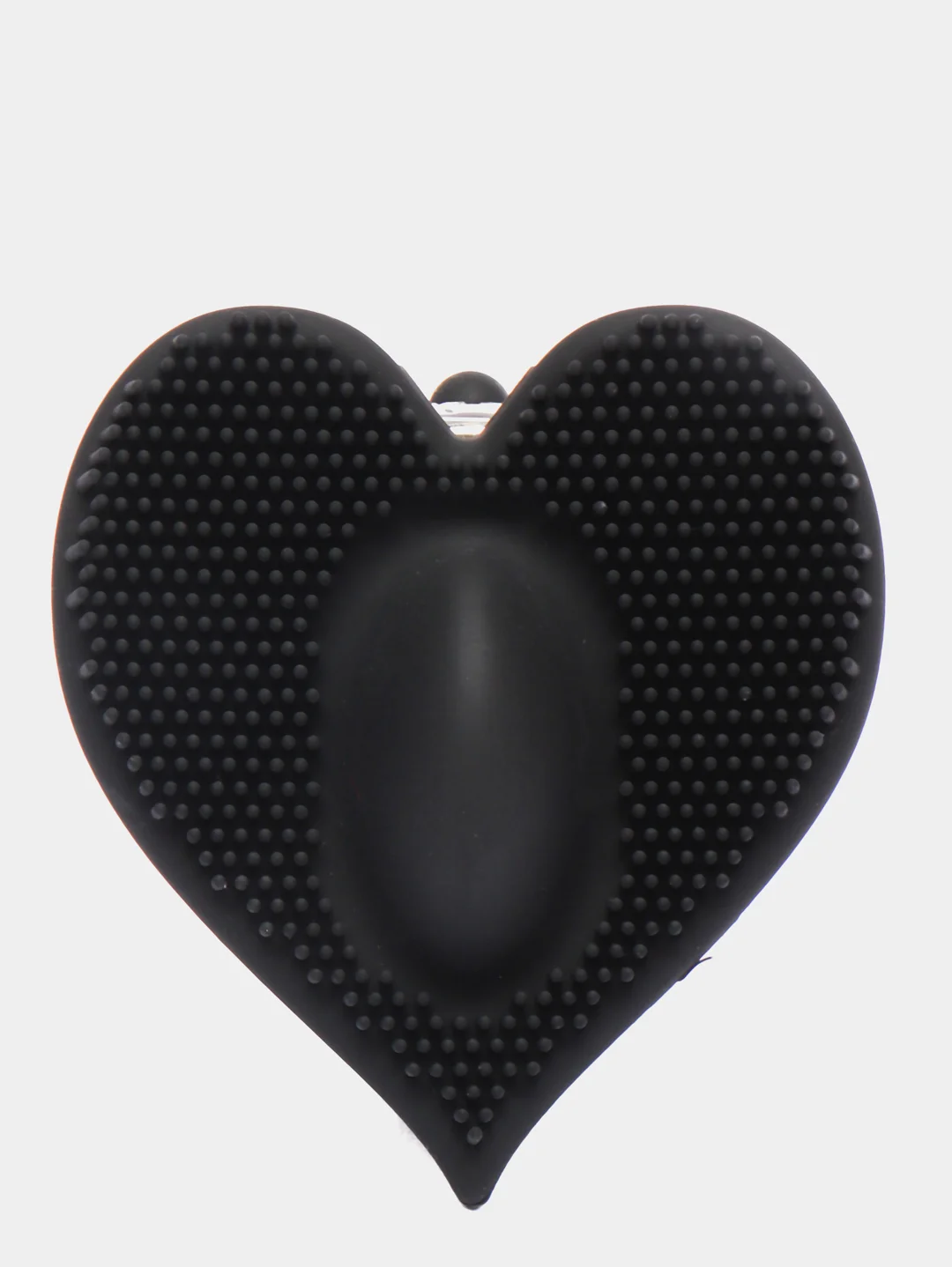 Черный вибратор "HEART"