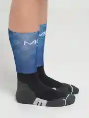 Угольный носки компрессионные спортивные, для баскетбола, высокие