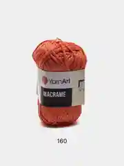 Манго пряжа YarnArt Macrame, шнур полиэфирный для вязания и макраме, полиэстер, 90 г, 130 м, 2мм