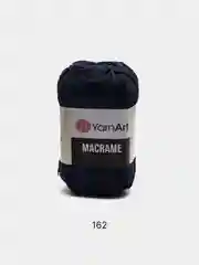 Темно-синий пряжа YarnArt Macrame, шнур полиэфирный для вязания и макраме, полиэстер, 90 г, 130 м, 2мм