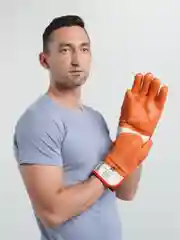 Перчатки рабочие ПВХ зимние с крошкой