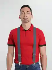 Хром подтяжки мужские, стандарт