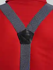 Хром подтяжки мужские, стандарт