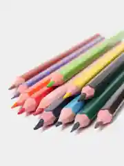 Карандаши 12 цветов Calligrata, ЭКОНОМ, заточенные, шестигранные, пластиковые, европодвес