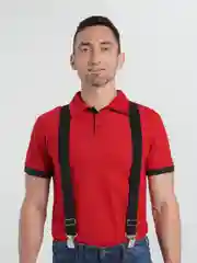 Черный подтяжки мужские, стандарт