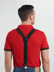 Черный подтяжки мужские, стандарт
