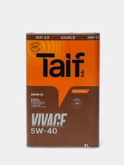 Масло моторное TAIF Vivace 5W-40, синтетика