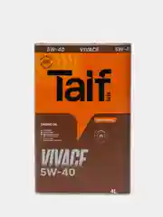 Масло моторное TAIF Vivace 5W-40, синтетика