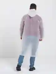 Дождевик UNISEX белый многоразовый