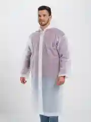 Дождевик UNISEX белый многоразовый