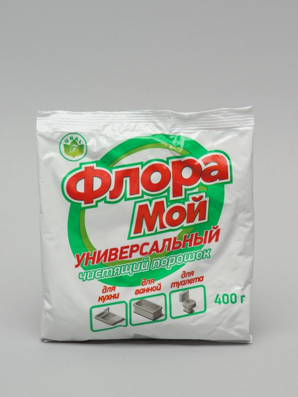 Порошок чистящий "Флора Мой" универсальный, 400 г