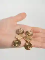 Зеленый серьги женские, классические