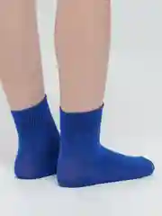Синий носки детские без рисунка