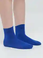 Синий носки детские без рисунка