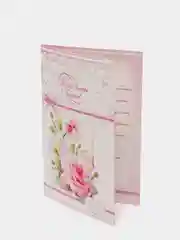 Открытка двойная "С днем свадьбы", на татарском языке