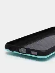 Бирюзовый чехол Samsung Galaxy A22 4G / M22 / M32, с металлическим кольцом-подставкой