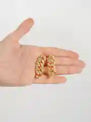 Алый серьги женские, классические