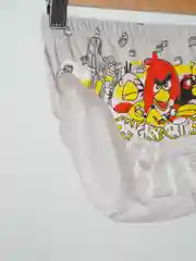 Серый меланж детские трусы