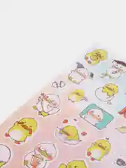 Бежевый мультяшные детские наклейки