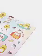 Бежевый мультяшные детские наклейки