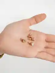 Лимонный женские Серьги кисточки/кольца/гвоздики