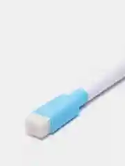 Голубой маркер для белых досок, с губкой, на водной основе (черный стержень)