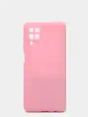 Розовый чехол цветной матовый на Samsung Galaxy A12 / Samsung Galaxy M12