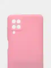 Розовый чехол цветной матовый на Samsung Galaxy A12 / Samsung Galaxy M12