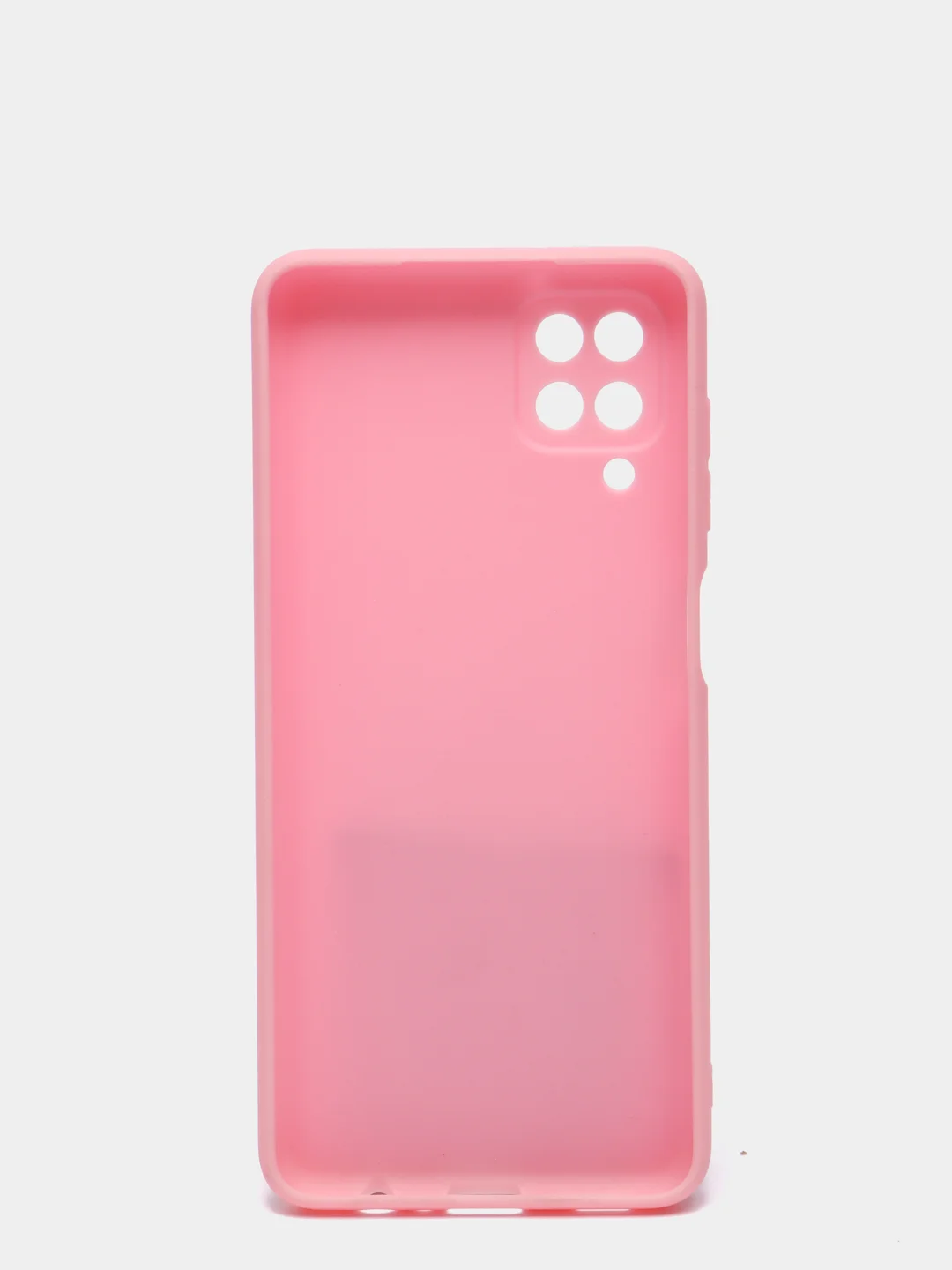 Розовый чехол цветной матовый на Samsung Galaxy A12 / Samsung Galaxy M12