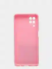 Розовый чехол цветной матовый на Samsung Galaxy A12 / Samsung Galaxy M12
