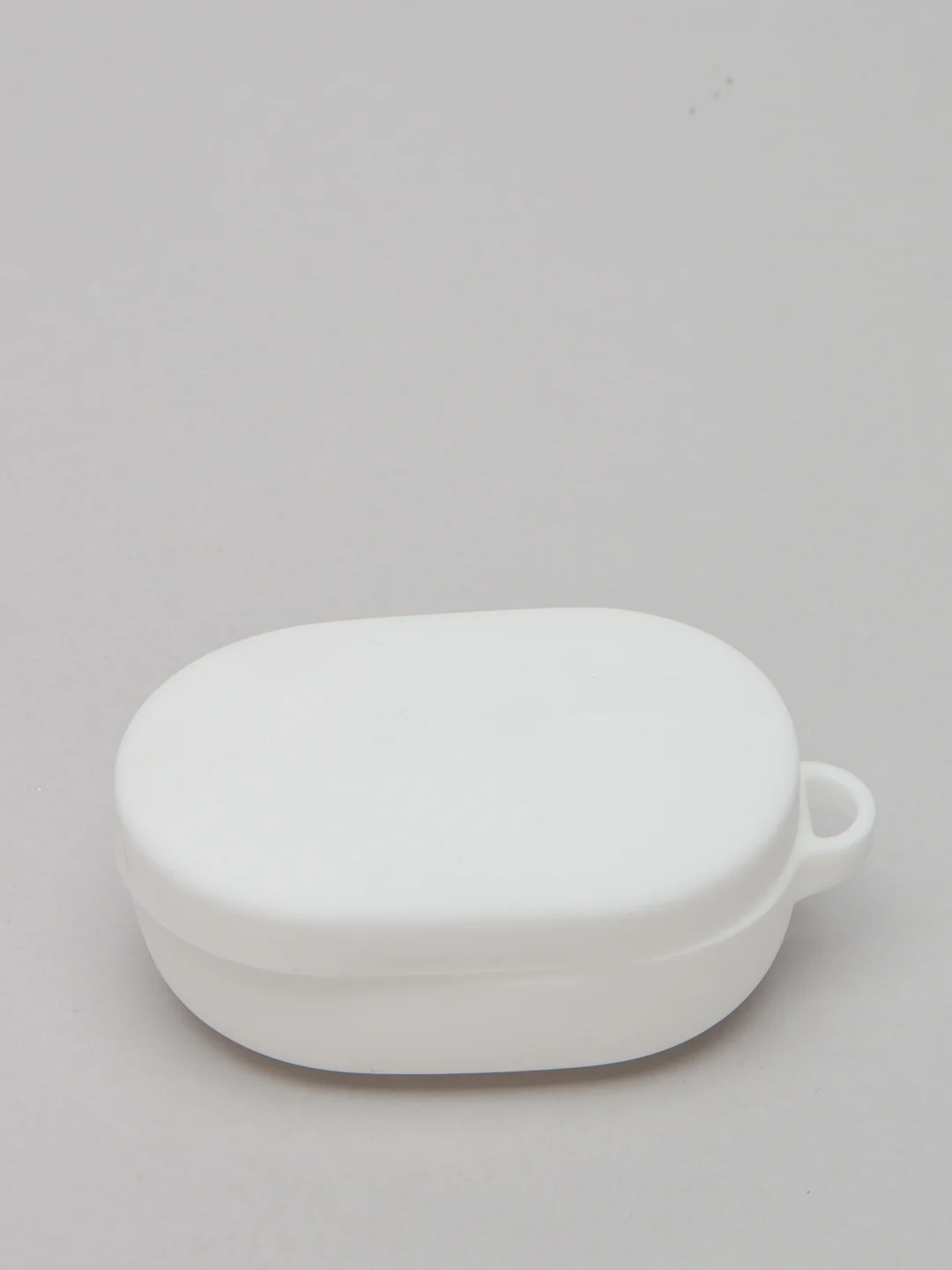 Белый силиконовый чехол для Xiaomi Redmi Airdots / Airdots S / Airdots 2