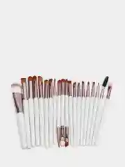 Серый меланж кисти для макияжа из 20 шт, набор косметических кистей MAANGE