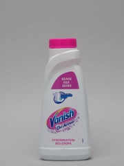 VANISH OXI Action Пятновыводитель- отбеливатель для тканей для белого, 450 мл