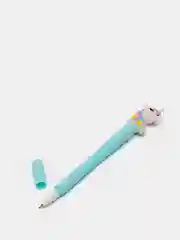 Серый гелевая светящаяся ручка