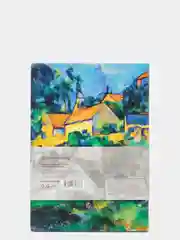 Записная книжка "Vision. Cezanne. Turning Road", из экокожи, 80 листов